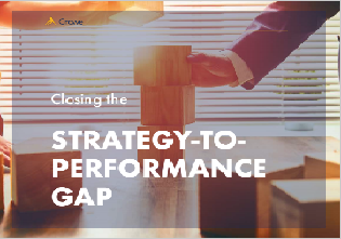 Closing the Strategy-to-Performance Gap 2018